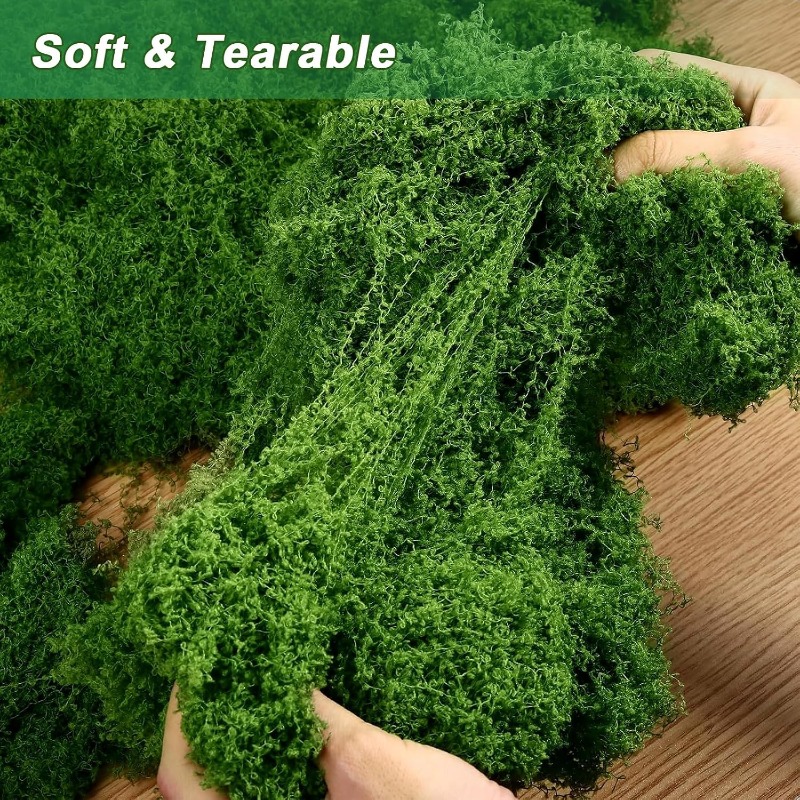 Fake Moss Artificial Green Mos - огляд і ціна Sphagnum Moss Dry