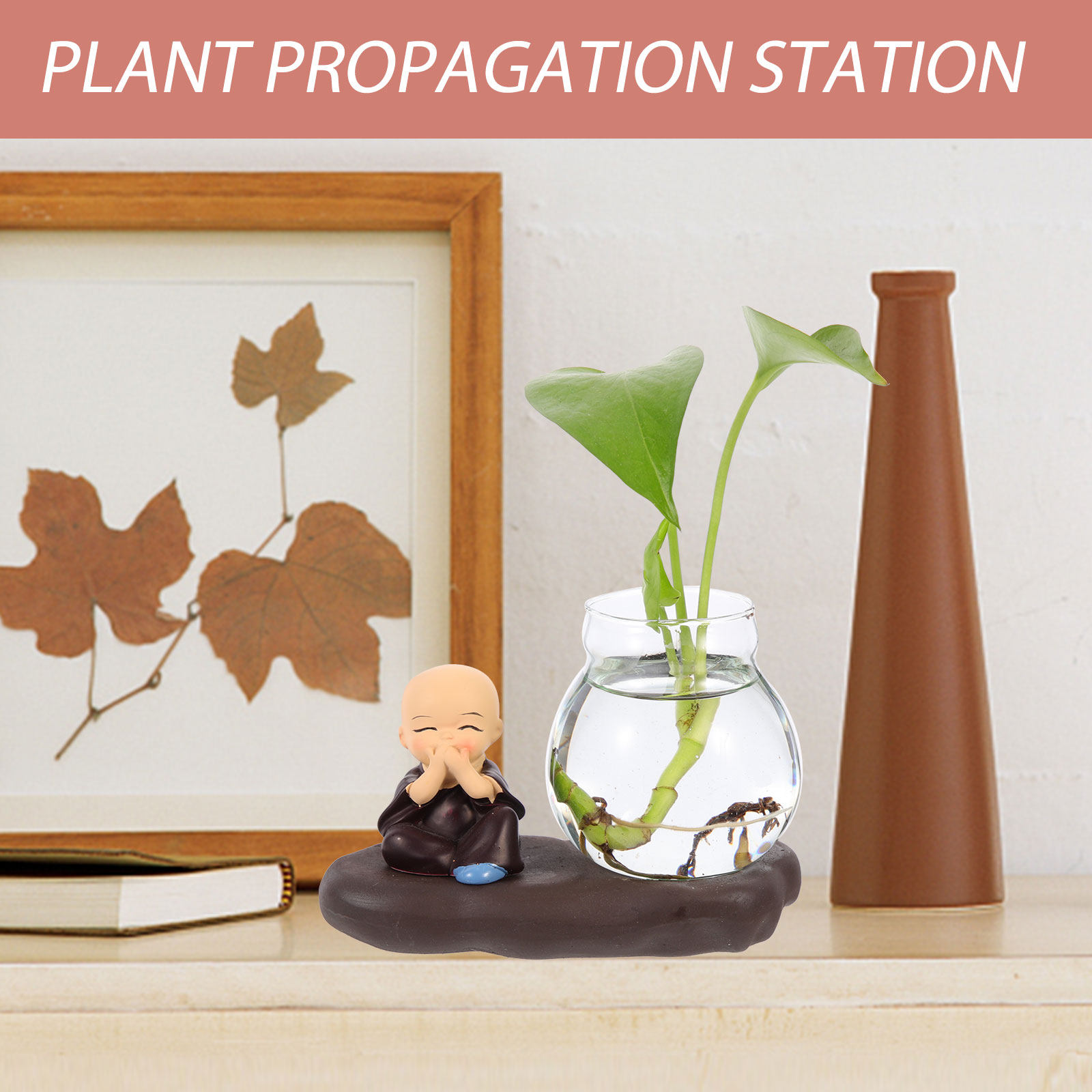 2Pcs Resin Flower Vase Hydropo - огляд і ціна Propagation Station Vase
